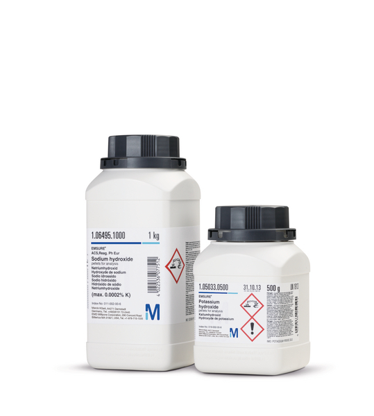 POTASSIUM HYDROXIDE PELLETS FOR ANALYSIS